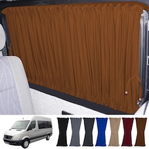 Pandami Mercedes Sprinter W906 Orta 2006-2018 Uyumlu Taba Raylı Oto Perde Takımı