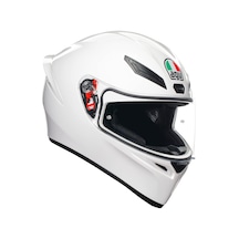 K1 S Motosiklet Kaskı Mono Kapalı Kask White L Beyaz