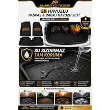 Renault Fluance 2009+ Uyumlu Araca Özel 3d Bagaj Havuzu Ve Paspas Joker Ahşap