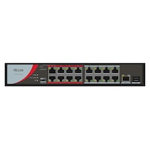 Hılook Ns-0318p-130 16 Port 10/100 16 Port Poe+ 1 Port Uplınk+ 1 Sfp 130w Fast Ethernet Swıtch-220104