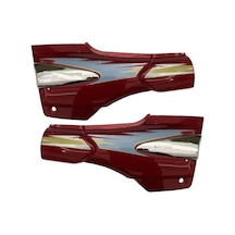 Kanuni Seyhan 125 T Yan Kapak Kırmızı Takım 125-t002