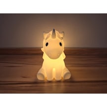 Sevimli Tek Boynuzlu At Formlu Tealight Mumluk Çocuk Odası Dekoratif Mum Tutucu Diğer