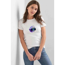 Powerpuff Girls Mojo Jojo 2 Kadın Beyaz Tshirt