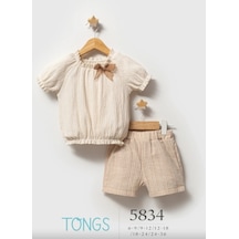 Tongs Baby Tongs Penolope İkili Takım 5834 Kahverengi