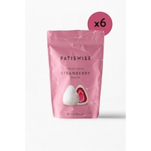 Patiswiss Beyaz Çikolatalı Çilek Draje 6 x 80 G