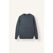 Defacto Standart Fit Bisiklet Yaka Triko Basic Kazak Erkek I3774ax26wnnv142 Lacivert-nv142