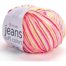 El Örgü İpi Jeans Soft Colors, 6214, 10x50 Gr