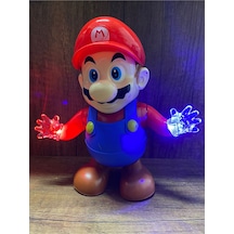 Oyuncak Dans Eden Süpermario Figür Oyuncak Işıklı Sesli Dans Eden Super Mario Figür