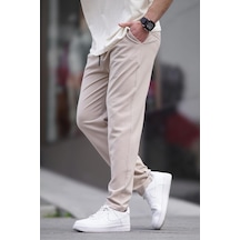 Madmext Bej Düz Paça Erkek Pantolon 6535-bej Bej