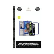 Blueo İphone 16pro Max/17pro Max/18pro Max Uyumlu 3d Hd Cep Aksesuar Akıllı Telefon Ekran Aksesuarı