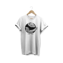 Game Over Baskılı Beyaz T-shirt Beyaz