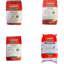 Yazar Siyez + Yulaf + Çavdar + Mısır Unu 4 x 5 KG