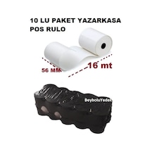 Yazar Kasa Pos Rulo , Yeni Nesil Yazarkasa Pos Rulosu 56 Mm X 16 M - 10 Lu
