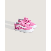 Vans Old Skool V Bow Bebek Spor Ayakkabı Pembe Çok Renkli