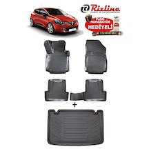 Renault Clio 4 2012-2019 Havuzlu Paspas Ve Bagaj Havuzu Seti