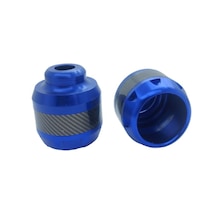 Motosiklet Ön Teker Koruma Takozu Mavi