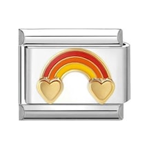 Dancemonkey 2024 Moda Göz Ay Yıldız Balık Örümcek Poker Kraliçe Charm İtalyan Linkler Fit 9mm Bilezik Yapma Dıy Takı Dj854-7 Çok Renkli