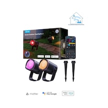 Govee Rgbıcww Dış Mekan Spot Aydınlatma - 2'li Paket