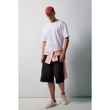 Defacto Super Baggy Fıt Siyah Bermuda Şort I3977ax26hsnm40 Siyah-nm40