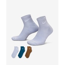 Nike Everyday Plus Destekli Antrenman Bilek Çorapları 3 Çift Sx6890-970 Cok Renklı