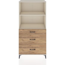 Hyperion Dolap 2 Raflı 3 Çekmeceli 88x44x182 Aytaşı-çam Aytaşı