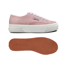 Superga 2740 Platform Lame Kadın Günlük Ayakkabı S6128sw-a1f-sp Bej Pembe