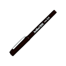 Koyu Kahverengi Unisex Artline 200N Fine Keçe Uçlu Yazı Kalemi Uç