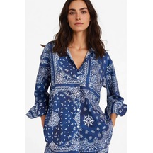Defacto Regular Fit Şal Desenli Plaj Gömleği-fall İn Love F8334ax25hsnv241 Lacivert Defacto Regular Fit Şal Desenli Plaj Gömleği-fall İn Love F8334ax25hsnv241 Lacivert