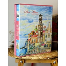 Rabsev Rs022 Fotoğraf Albümü 10x15cm 200 Fotoğraf Kapasiteli Yaz Esintisi Desenli Kutulu Albüm Standart