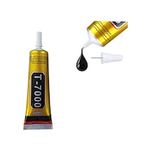 T-7000 50 Ml Süper, Cam, Kumaş, El Sanatı, Yapıştırıcı, Yapboz, Tutkal Onarıma Uygun Çok Amaçlı Yüksek Performanslı Endüstriyel Tutkal Yarı Sıvı Siyah Yapışkan 50 Ml, 1 Paket