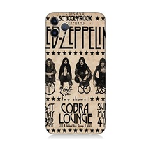 Apple Uyumlu iPhone 11 Pro Max Led Zeppelin Desenli Silikon Kılıf