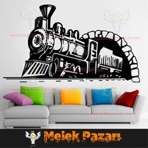 Buharlı Tren Çocuk Duvar Sticker