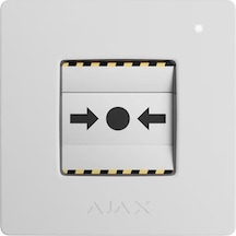 Ajax, Manual Call Point, Kablosuz, Kırbas Butonu Nc, Beyaz