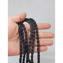 Bileklik Boy Onix Taşı Arpa Kesim Yarım Dizi 6 8.5mm 49968 18cm Uzunluğundadır Çok Renkli