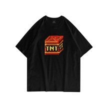 Startmore Unisex Tnt Box Crash Bandicoot Siyah Tshirt Siyah
