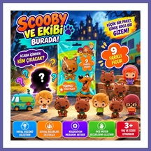 Bezos Cool Things Scooby Doo Buddies 3d Sürpriz Figür Paketi Nıda Scooby-doo
