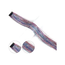 Klipsli Hair Tinsel Saç Simi - Htk03 Çok Renkli