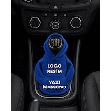 Size Özel Vites Topuzu Kapşonu, Araç Vites Kıyafeti, Vites Poları Mavi
