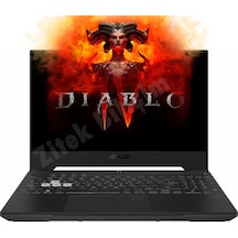 Asus Tuf Gaming F15 FX507ZC4-HN009-Zi726 i7-12700H 16 GB 2 TB SSD RTX3050 15.6" W10P Dizüstü Bilgisayar