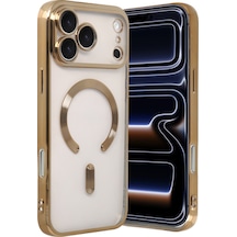 Apple iPhone Uyumlu 17 Pro Kross Magneticsafe Kapak - Gold Bzsxx00 1