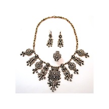Aşina Gümüş  Elmas Montür Hurem Sultan Taşlı Set