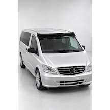 Mercedes-benz Viano 2011-2014 Uyumlu Ön Cam Dış Güneşlik Sunvisor Abs Siyah