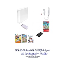 Nintendo Wii + HDMI + 250 GB + 100 Oyun + Sport Paket + Tek Kişilik