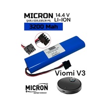 Viomi V3 Uyumlu 14.4v 3200 Mah Robot Süpürge Batarya , Pil