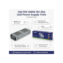 Enerji Aydınlatma / 30a Slim Led Trafo 12v