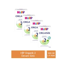 Hipp 2 Organik Devam Sütü 500 G x 4 Adet