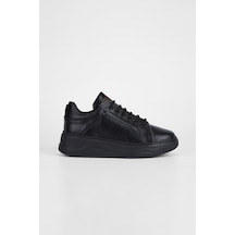 Valmenti Kadın Siyah Hakiki Deri Sneakers & Spor Ayakkabı 775 1732 Bn Ayk Sk23/24 Siyah