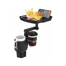 Zore C003 2 In 1 Araç Bardak Tutucu-Siyah