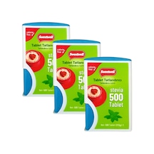 Sweetwell Stevia Tablet Tatlandırıcı 500 Tablet x 3 Adet