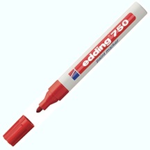 Edding Markör Dekor Boya Yuvarlak Uçlu 2-4 Mm Kırmızı 750 Çok Renkli